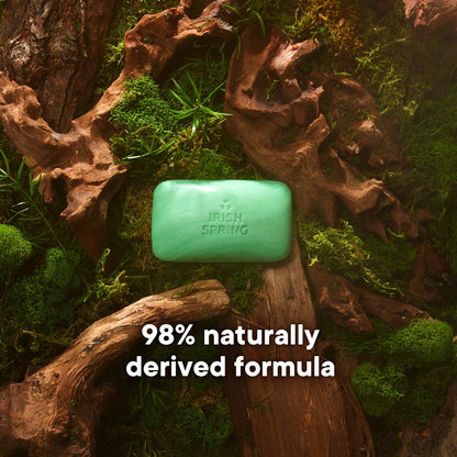 Original Deodorant Bar Soap for Men, with Flaxseed Oil, 3.7 Oz Bar (4 Pack)