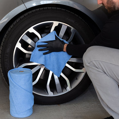 Tear N Clean Reusable Easy-Tear Microfiber Towels, 100 Pack., 12In. X 12In.