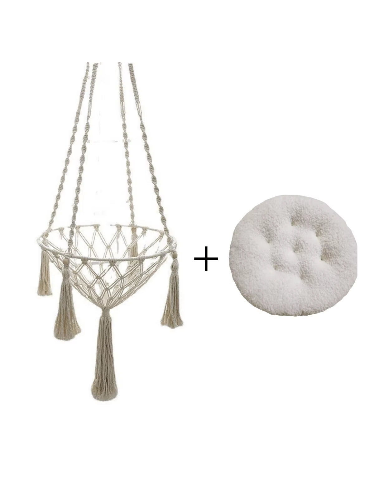 Winter Pet Hammock Cat Swing Hand Woven Cotton Rope Cats Hanging Basket Kitten Hanging String Den Indoor Pend Nest Pet Supplies